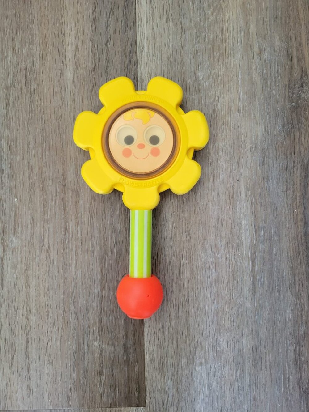 Vintage Fisher-Price Flower Rattle 1973